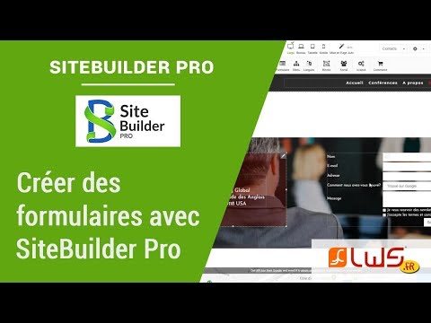 Créer un formulaire de contact [SiteBuilder Pro]